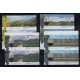 ARGENTINA 2005 GJ 3453/6P SERIE COMPLETA VINO ESTAMPILLAS CON VARIEDAD PAREJAS SIN DENTAR NUEVAS MINT U$ 200
